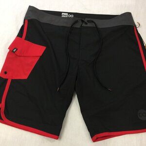 🦜  NWT INI COOPERATIVE MENS SWIM UNLINED SHORTS SIZE 38 🦜